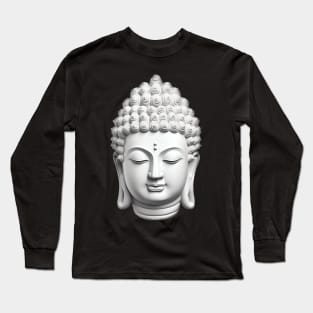 Buddha Face Long Sleeve T-Shirt